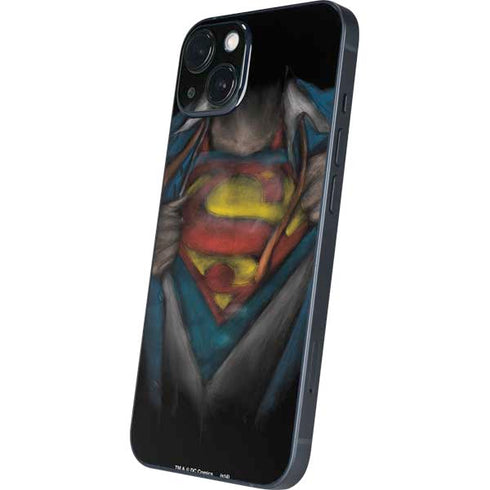 DC Comics Superman Pastel Art iPhone Skins