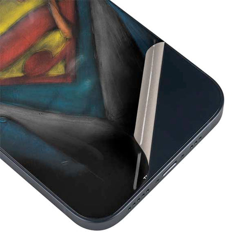 DC Comics Superman Pastel Art iPhone Skins
