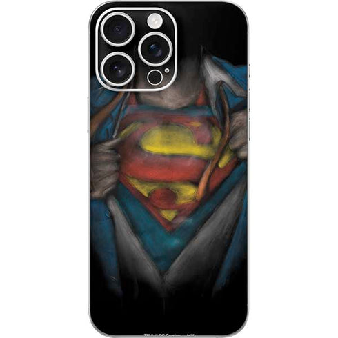 DC Comics Superman Pastel Art iPhone 16 Pro Max Skin