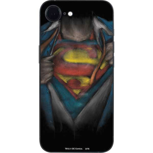 DC Comics Superman Pastel Art iPhone 16e Skin