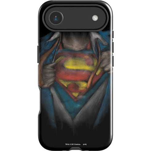 DC Comics Superman Pastel Art iPhone 17 Air Impact Case