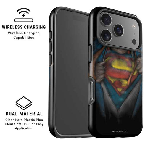 DC Comics Superman Pastel Art iPhone 17 Pro Magsafe Impact Case