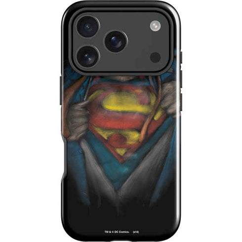 DC Comics Superman Pastel Art iPhone 18 Pro Impact Case