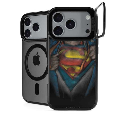 DC Comics Superman Pastel Art iPhone 18 Pro Kickstand Case