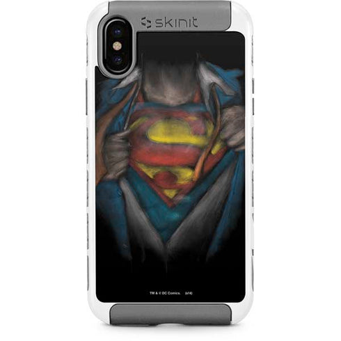 DC Comics Superman Pastel Art iPhone Cases