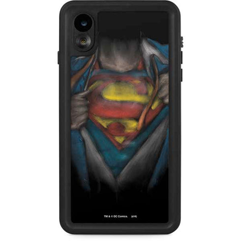 DC Comics Superman Pastel Art iPhone Cases