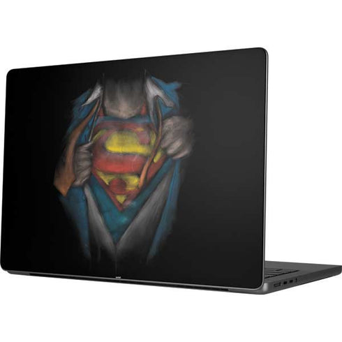 DC Comics Superman Pastel Art Apple MacBook Pro 14-inch Skin