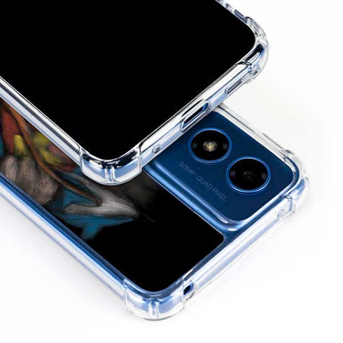 DC Comics Superman Pastel Art Moto G Play 4G (2024) Clear Case