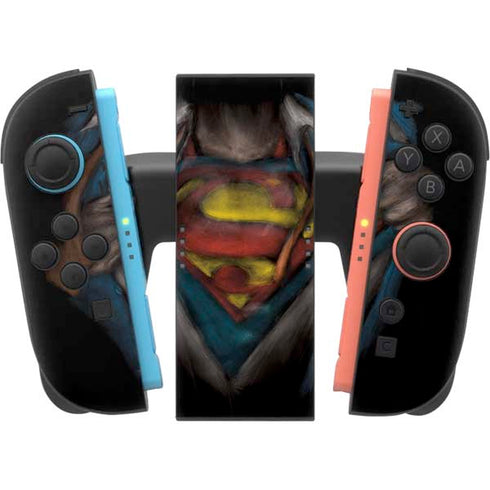 DC Comics Superman Pastel Art Nintendo Switch 2 (2025) Joy-Con Controller Skin