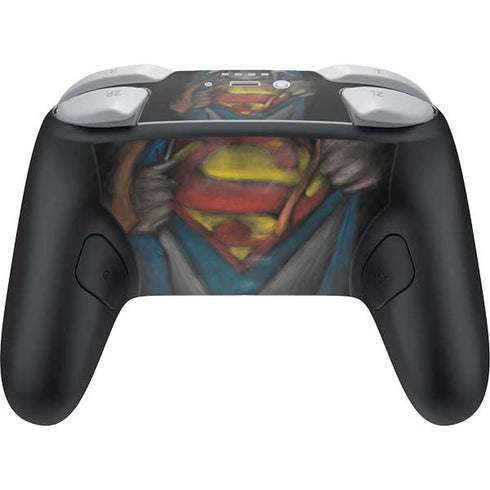 DC Comics Superman Pastel Art Nintendo Switch 2 (2025) Pro Controller Skin