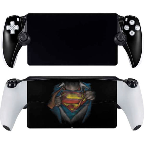 DC Comics Superman Pastel Art PlayStation Portal Remote Player Skin