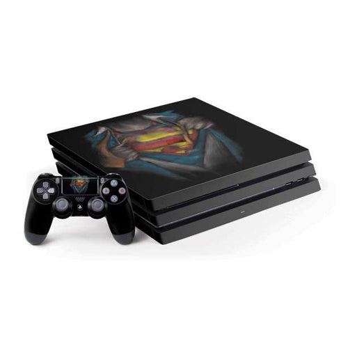 DC Comics Superman Pastel Art PlayStation PS4 Skins