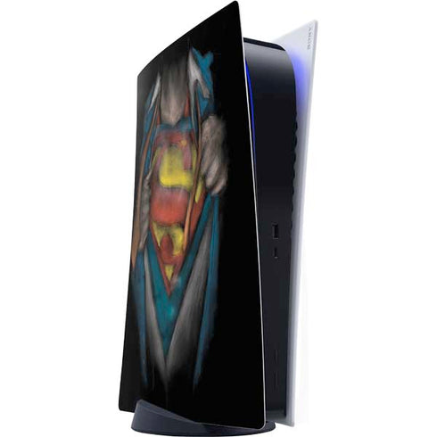 DC Comics Superman Pastel Art PlayStation PS5 Skins