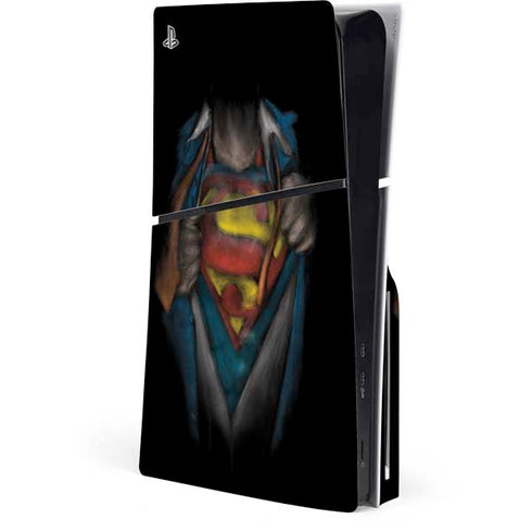 DC Comics Superman Pastel Art PlayStation PS5 Skins