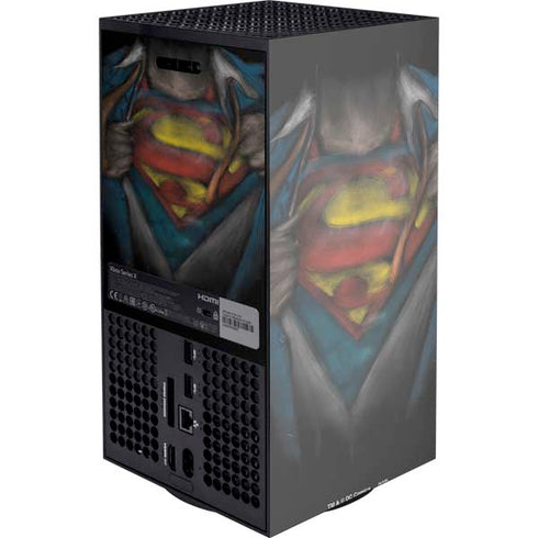 DC Comics Superman Pastel Art XBox Series X Digital Edition Console Skin