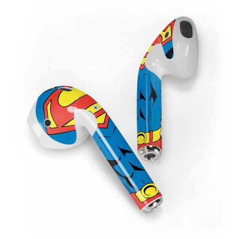 DC Comics Superman Vintage Chest Apple AirPods Skin