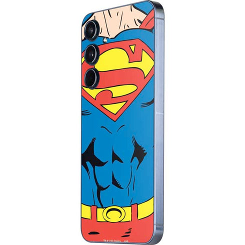 DC Comics Superman Vintage Chest Galaxy A55 5G Skin
