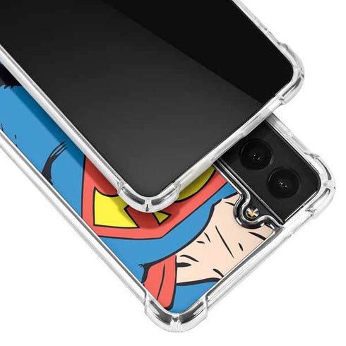 DC Comics Superman Vintage Chest Galaxy S22 Plus Clear Case