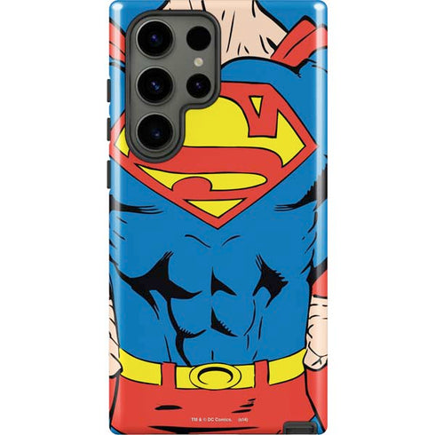 DC Comics Superman Vintage Chest Galaxy S23 Ultra Pro Case