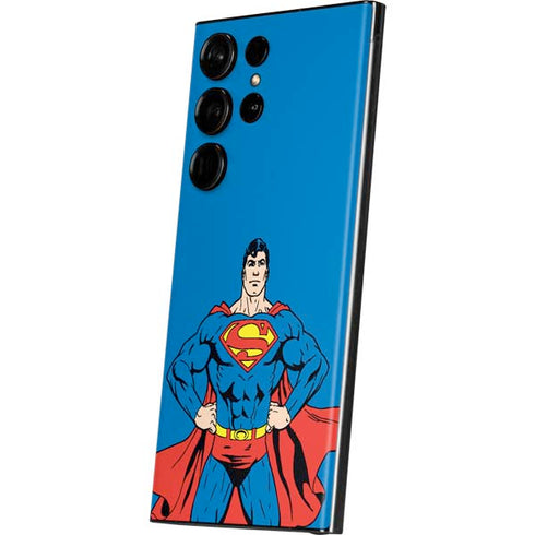 DC Comics Superman Vintage Chest Galaxy Skins