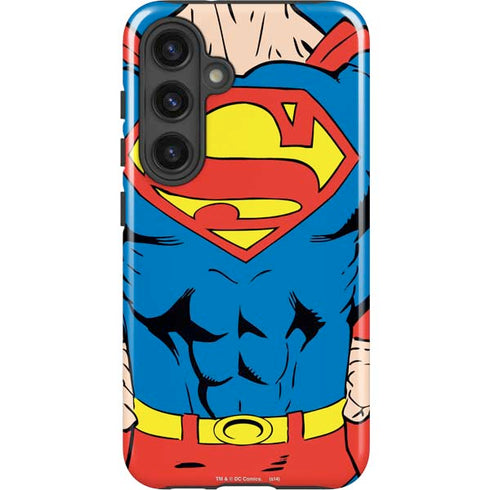 DC Comics Superman Vintage Chest Galaxy S25 Impact Case