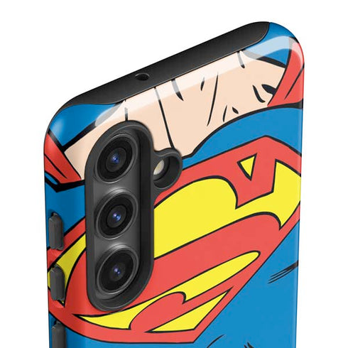 DC Comics Superman Vintage Chest Galaxy S25 Impact Case