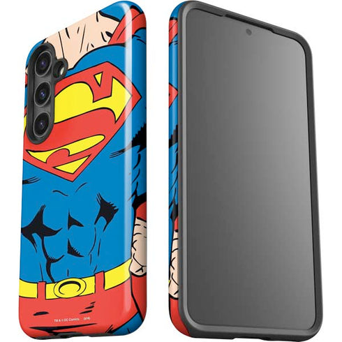 DC Comics Superman Vintage Chest Galaxy S25 Impact Case