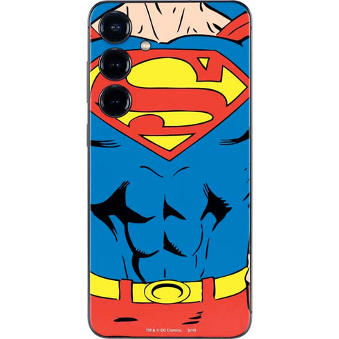 DC Comics Superman Vintage Chest Galaxy S25 Plus Skin