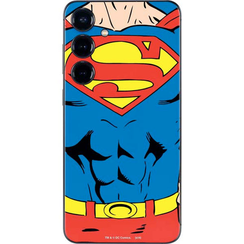 DC Comics Superman Vintage Chest Galaxy S25 Skin
