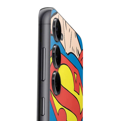 DC Comics Superman Vintage Chest Galaxy S25 Skin