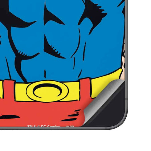 DC Comics Superman Vintage Chest Galaxy S25 Skin