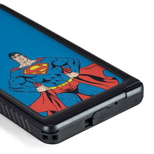 DC Comics Superman Vintage Chest Galaxy S24 Ultra Waterproof Case