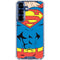 DC Comics Superman Vintage Chest Galaxy S25 FE Clear Case