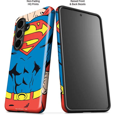 DC Comics Superman Vintage Chest Galaxy S26 Impact Case