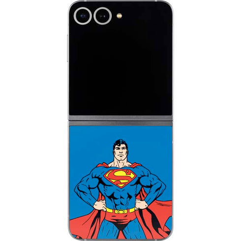 DC Comics Superman Vintage Chest Galaxy Z Flip6 Skin