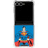 DC Comics Superman Vintage Chest Galaxy Z Flip7 Clear Case