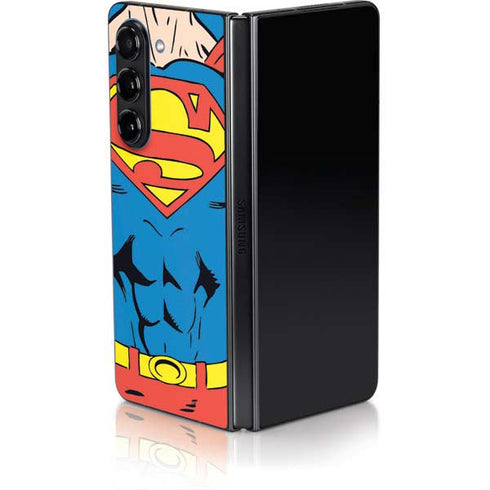 DC Comics Superman Vintage Chest Galaxy Z Fold5 5G Skin