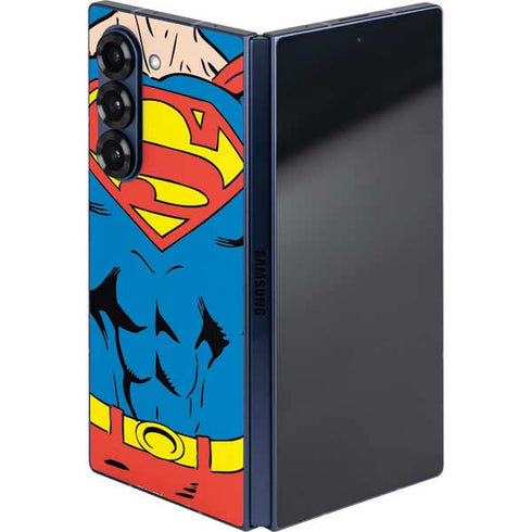 DC Comics Superman Vintage Chest Galaxy Z Fold6 Skin