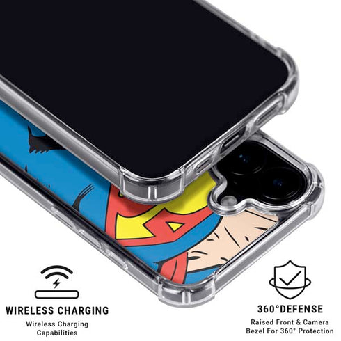 DC Comics Superman Vintage Chest iPhone 16 Plus MagSafe Case