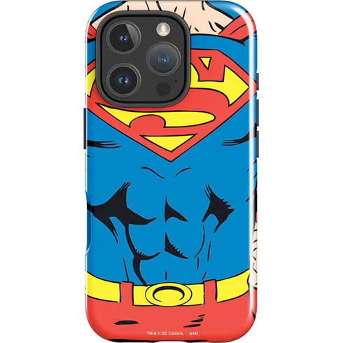 DC Comics Superman Vintage Chest iPhone 16 Pro Impact Case