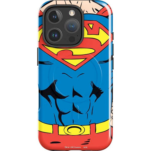 DC Comics Superman Vintage Chest iPhone 16 Pro Magsafe Impact Case