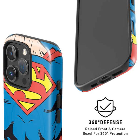 DC Comics Superman Vintage Chest iPhone 16 Pro Magsafe Impact Case