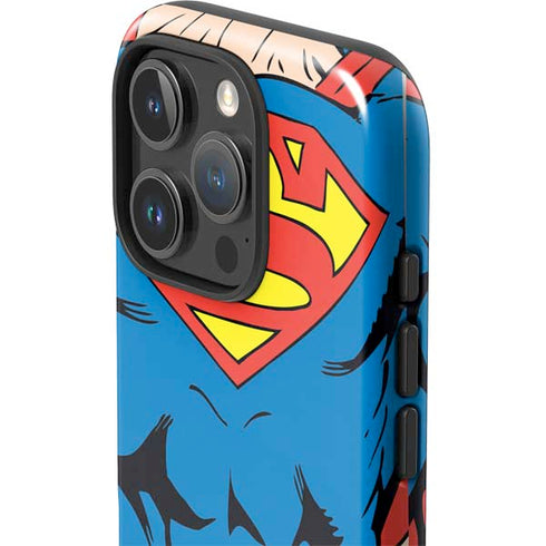 DC Comics Superman Vintage Chest iPhone 16 Pro Max Impact Case
