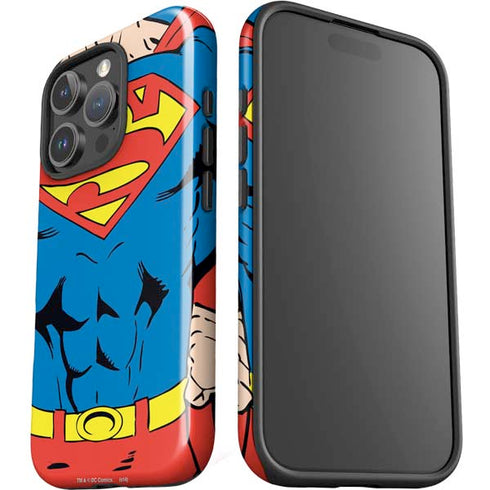 DC Comics Superman Vintage Chest iPhone 16 Pro Max Impact Case