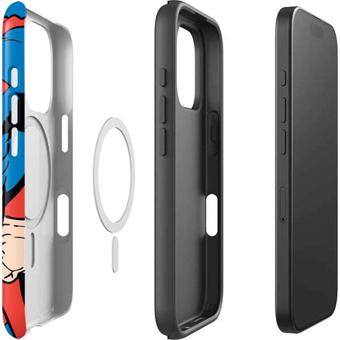 DC Comics Superman Vintage Chest iPhone 16 Pro Max Magsafe Impact Case