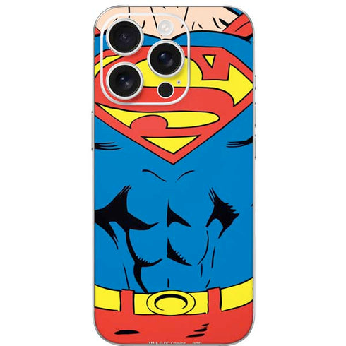 DC Comics Superman Vintage Chest iPhone 16 Pro Skin