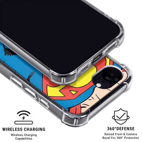 DC Comics Superman Vintage Chest iPhone 16e MagSafe Case