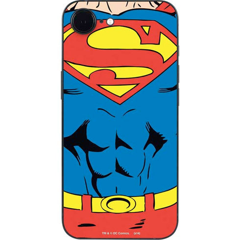DC Comics Superman Vintage Chest iPhone 16e Skin
