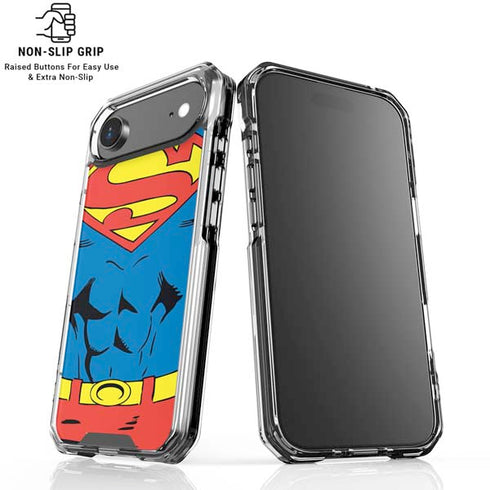 DC Comics Superman Vintage Chest iPhone 17 Air Clear Case