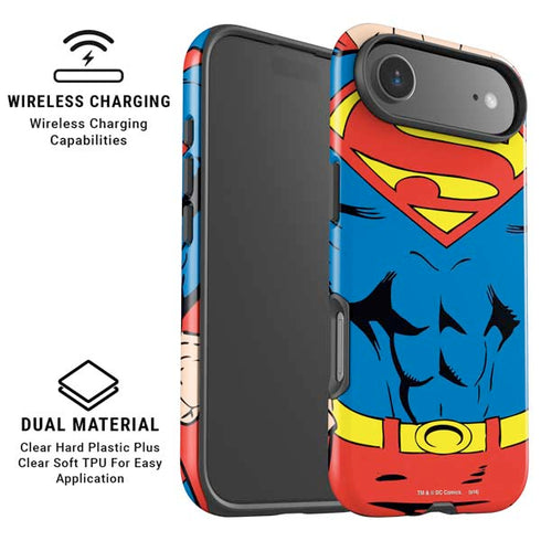 DC Comics Superman Vintage Chest iPhone 17 Air Magsafe Impact Case